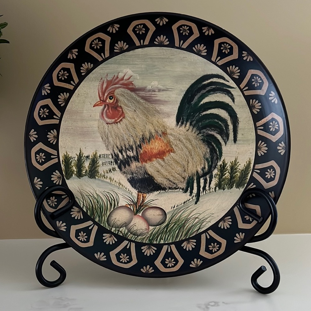 🤩Decorative Rooster Plate